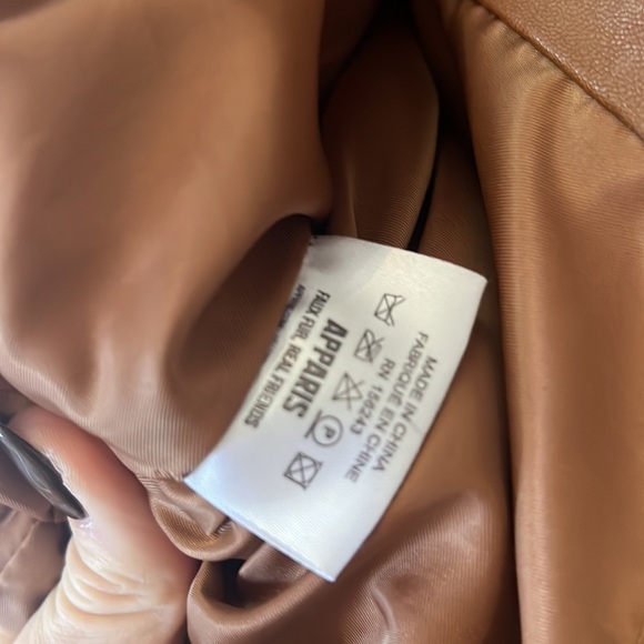 Apparis Faux Leather Puffer - Picture 7 of 8